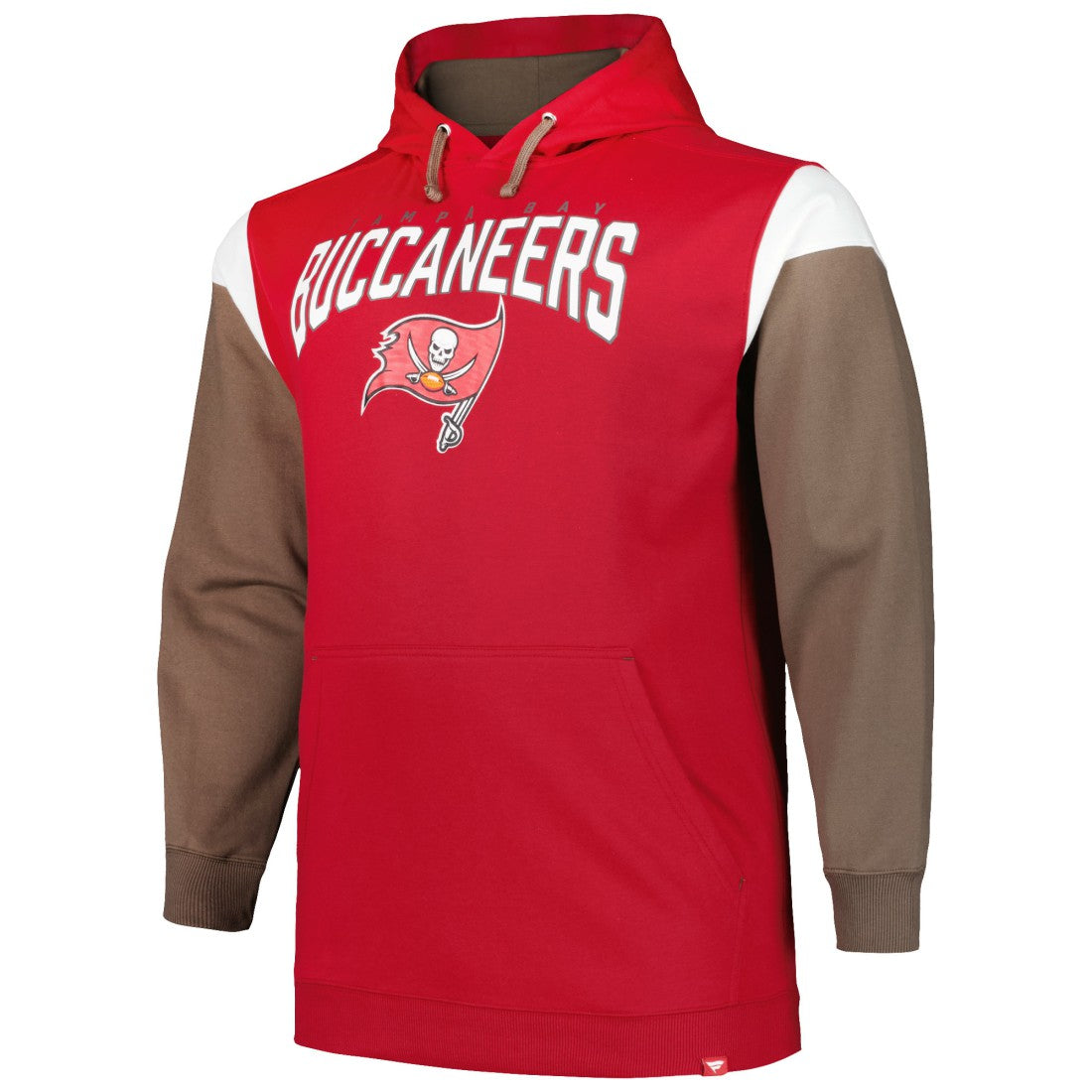 Tampa Bay Buccaneers  Profile Big & Tall Trench Battle Pullover Hoodie