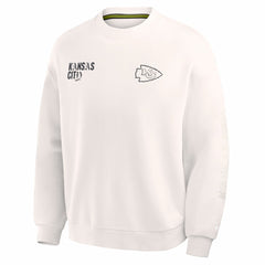 Kansas City Chiefs Fanatics Oversized Type Play Multi Sweatshirt