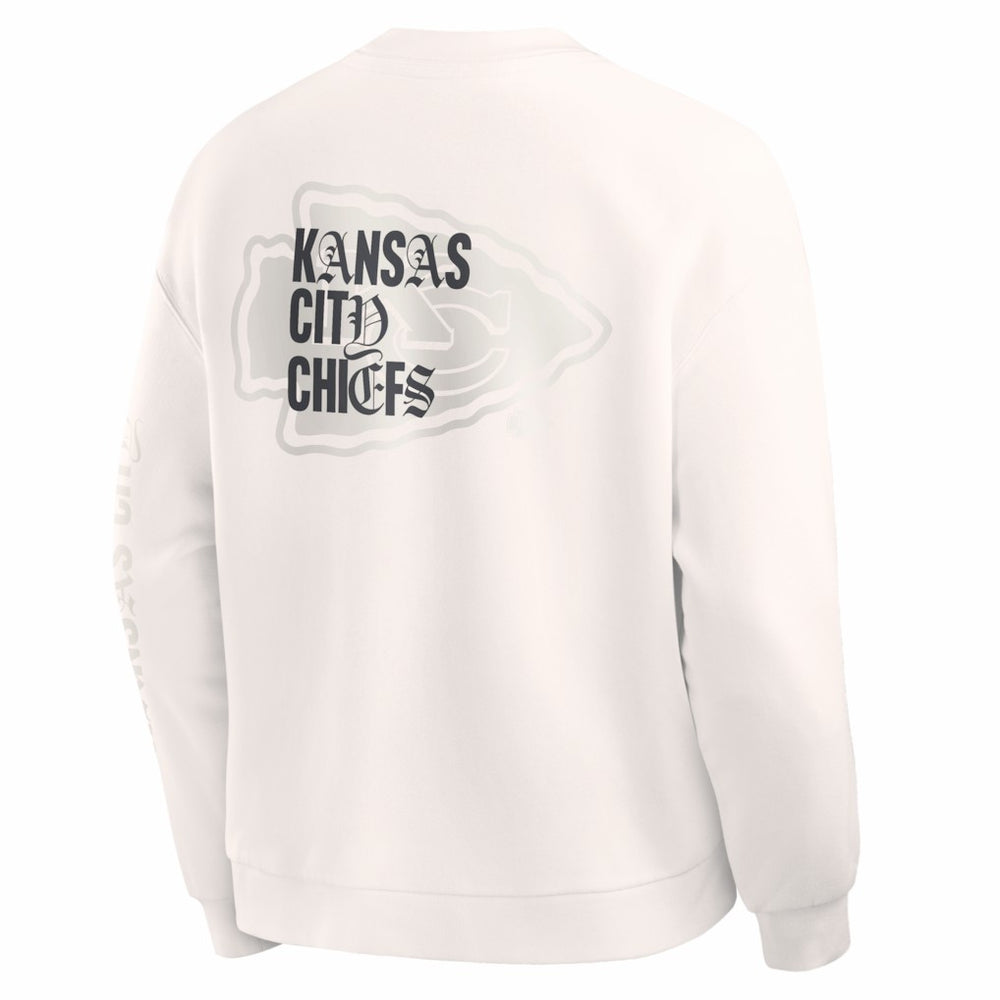 Kansas City Chiefs Fanatics Oversized Type Play Multi Sweatshirt