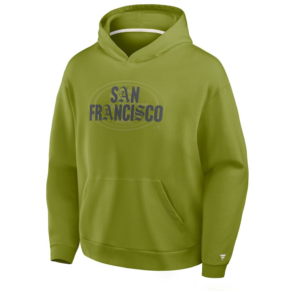 San Francisco 49ers Fanatics Oversized Type Play Location Hoodie