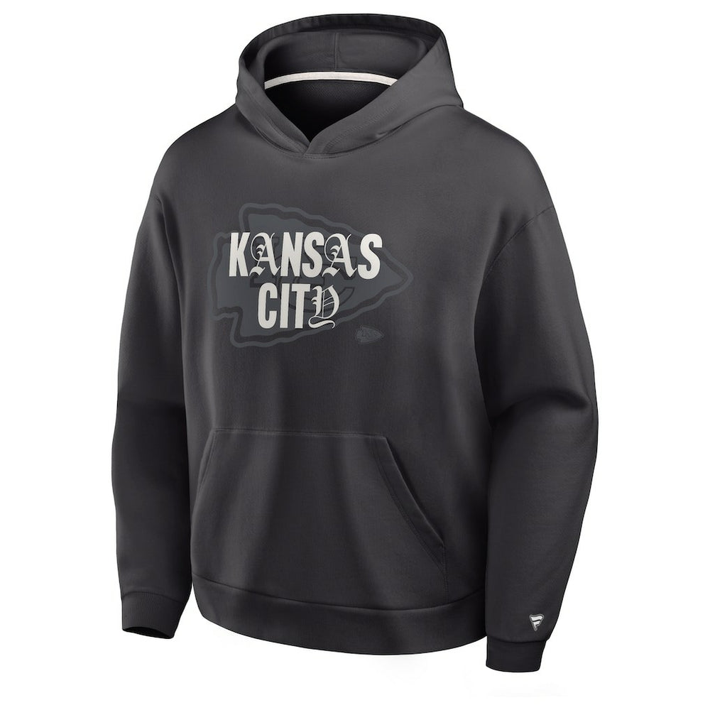 Kansas City Chiefs Fanatics Oversized Type Play Location Hoodie
