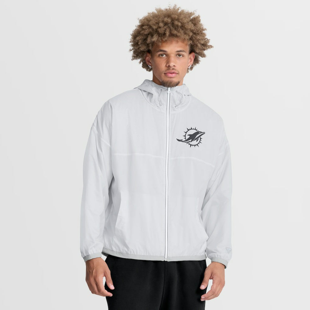 Miami Dolphins Fanatics Type Play Down Full-Zip Jacket
