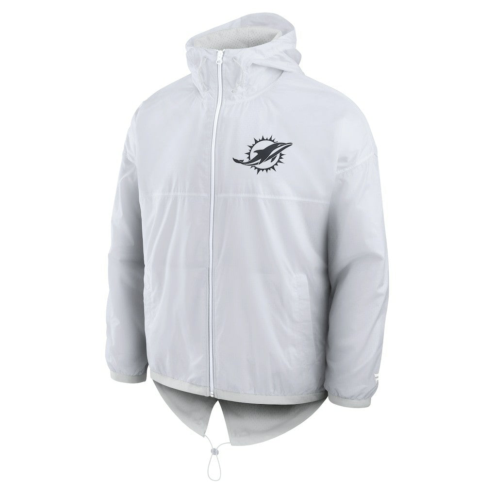 Miami Dolphins Fanatics Type Play Down Full-Zip Jacket