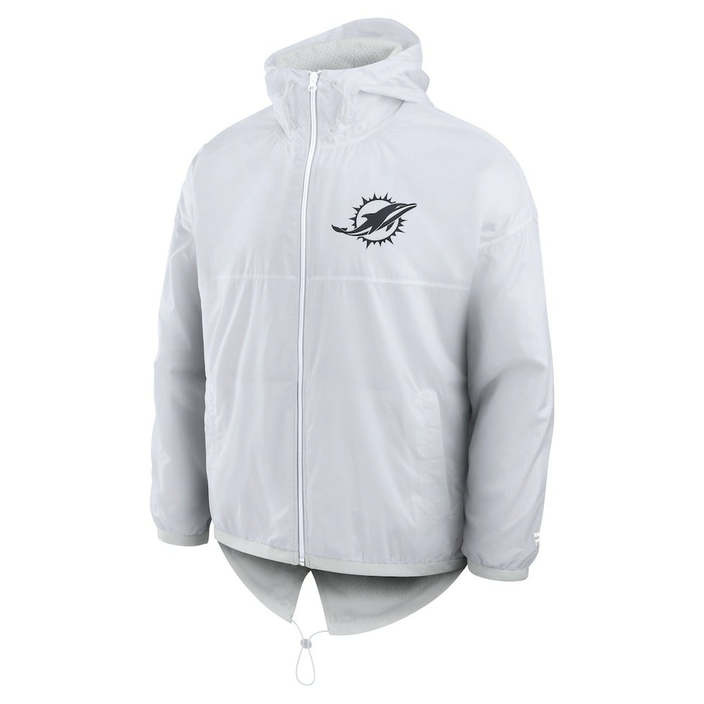 Miami Dolphins Fanatics Type Play Down Full-Zip Jacket