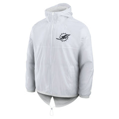 Miami Dolphins Fanatics Type Play Down Full-Zip Jacket