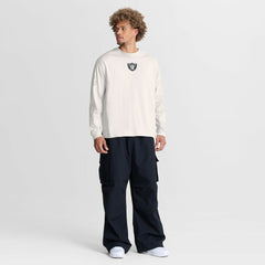 Las Vegas Raiders Fanatics Oversized Type Play Long Sleeve T-Shirt
