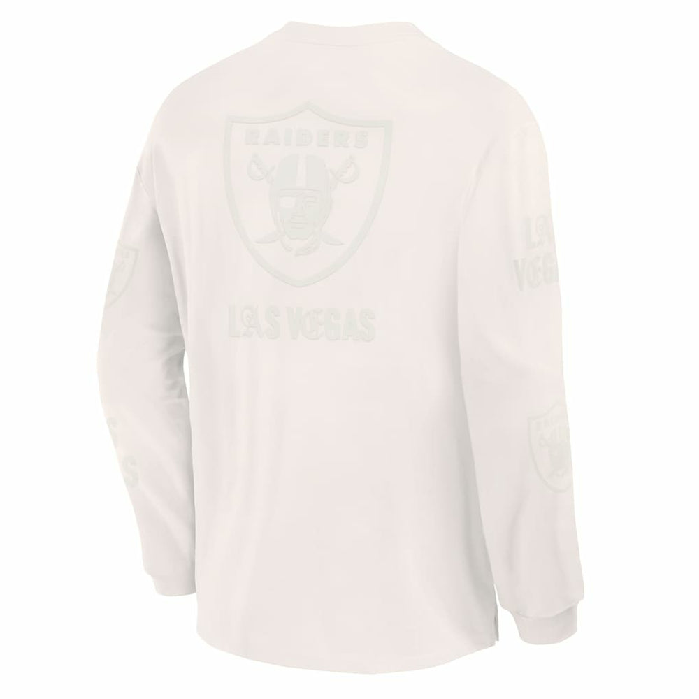 Las Vegas Raiders Fanatics Oversized Type Play Long Sleeve T-Shirt