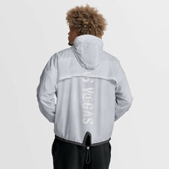 Las Vegas Raiders Fanatics Type Play Down Full-Zip Jacket