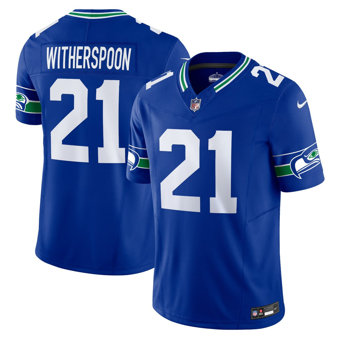 Seattle Seahawks Nike Devon Witherspoon  Alternate Vapor F.U.S.E. Limited Jersey