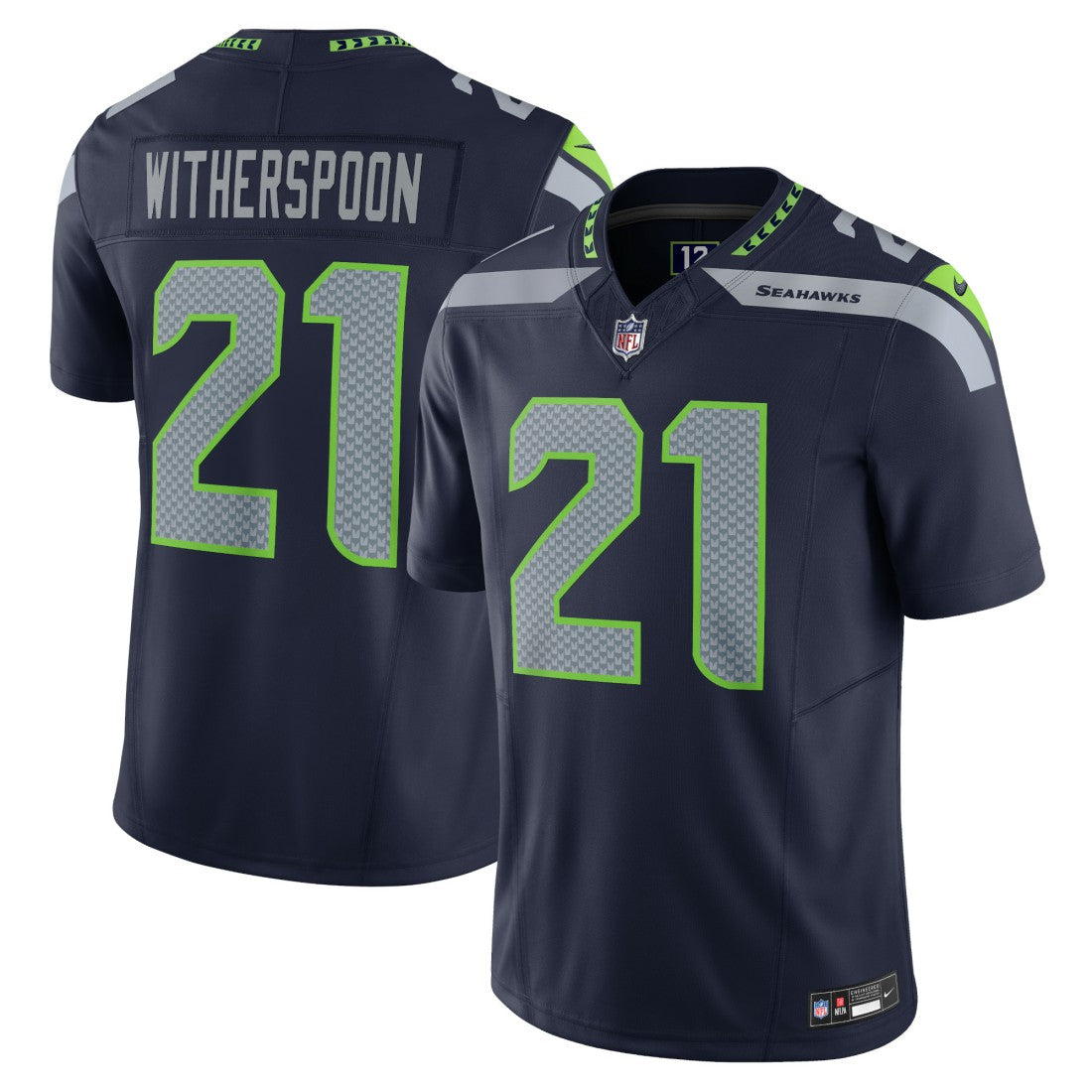 Seattle Seahawks Nike Devon Witherspoon  Vapor F.U.S.E. Limited Jersey
