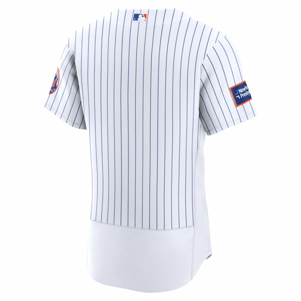 New York Mets Nike Home Sponsor Patch Authentic Jersey | MLB For sale