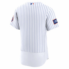 New York Mets Nike Home Sponsor Patch Authentic Jersey | MLB For sale