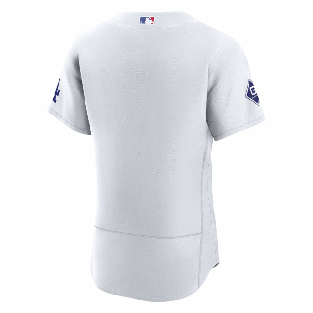 Los Angeles Dodgers Nike Home Sponsor Patch Authentic Jersey | MLB US