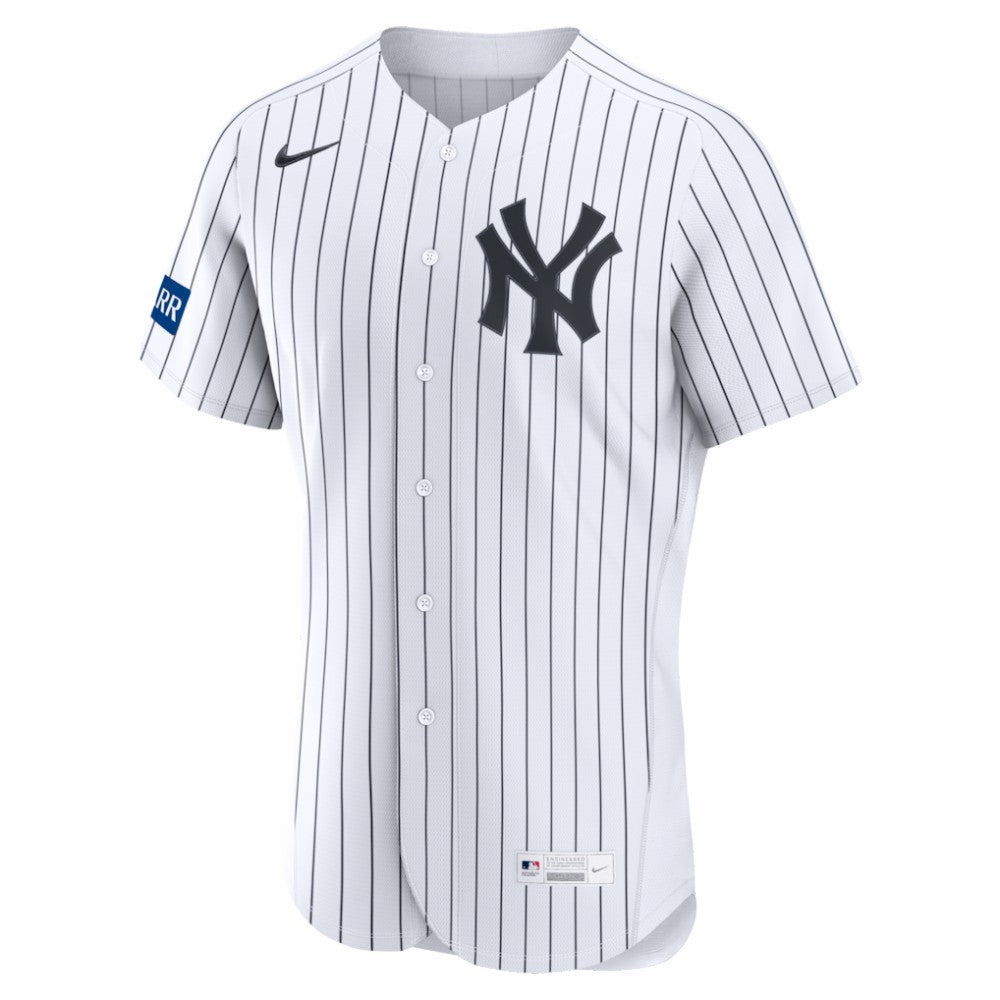 New York Yankees Nike Home Sponsor Patch Authentic Jersey | MLB Online
