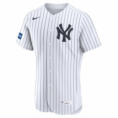 New York Yankees Nike Home Sponsor Patch Authentic Jersey | MLB Online