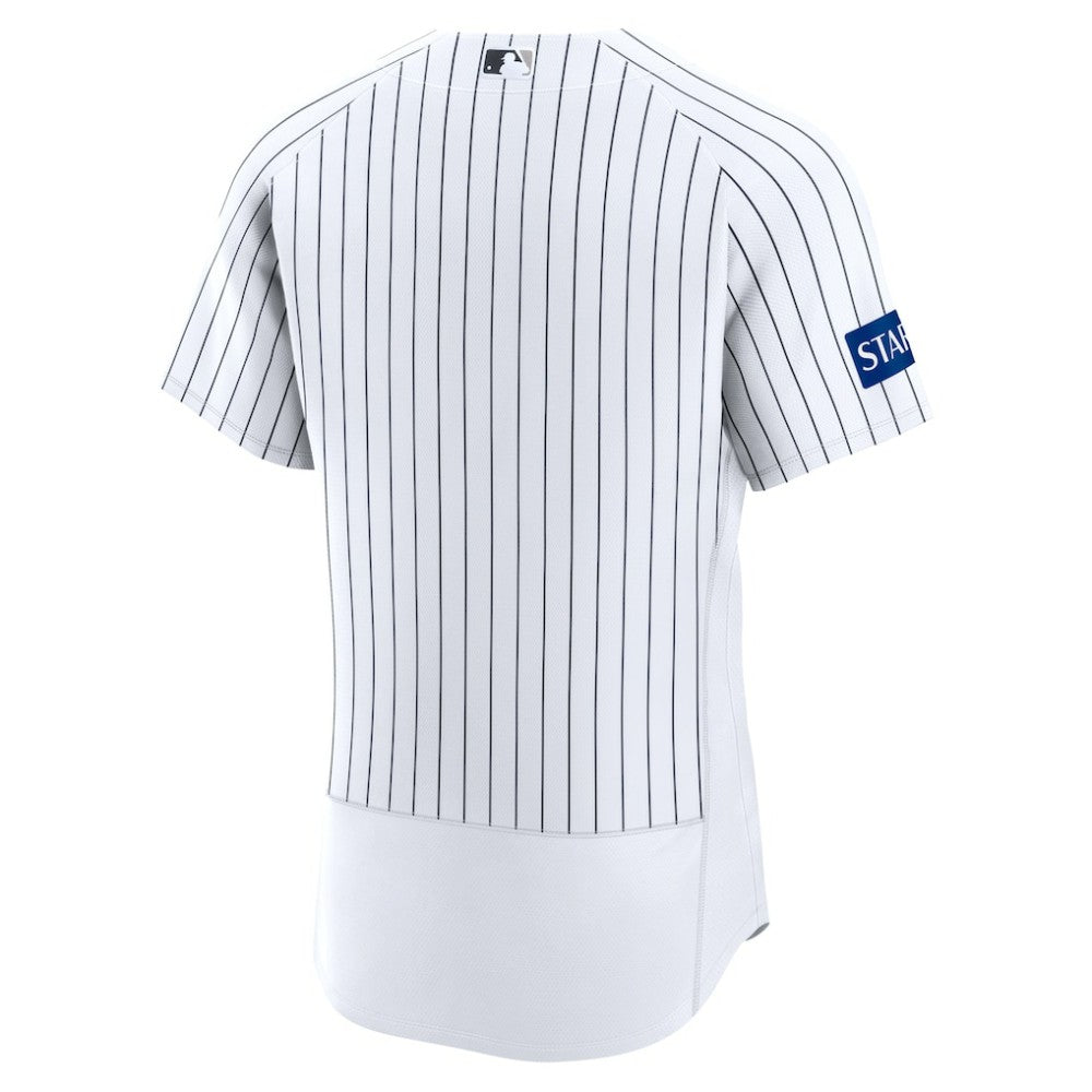 New York Yankees Nike Home Sponsor Patch Authentic Jersey | MLB Online
