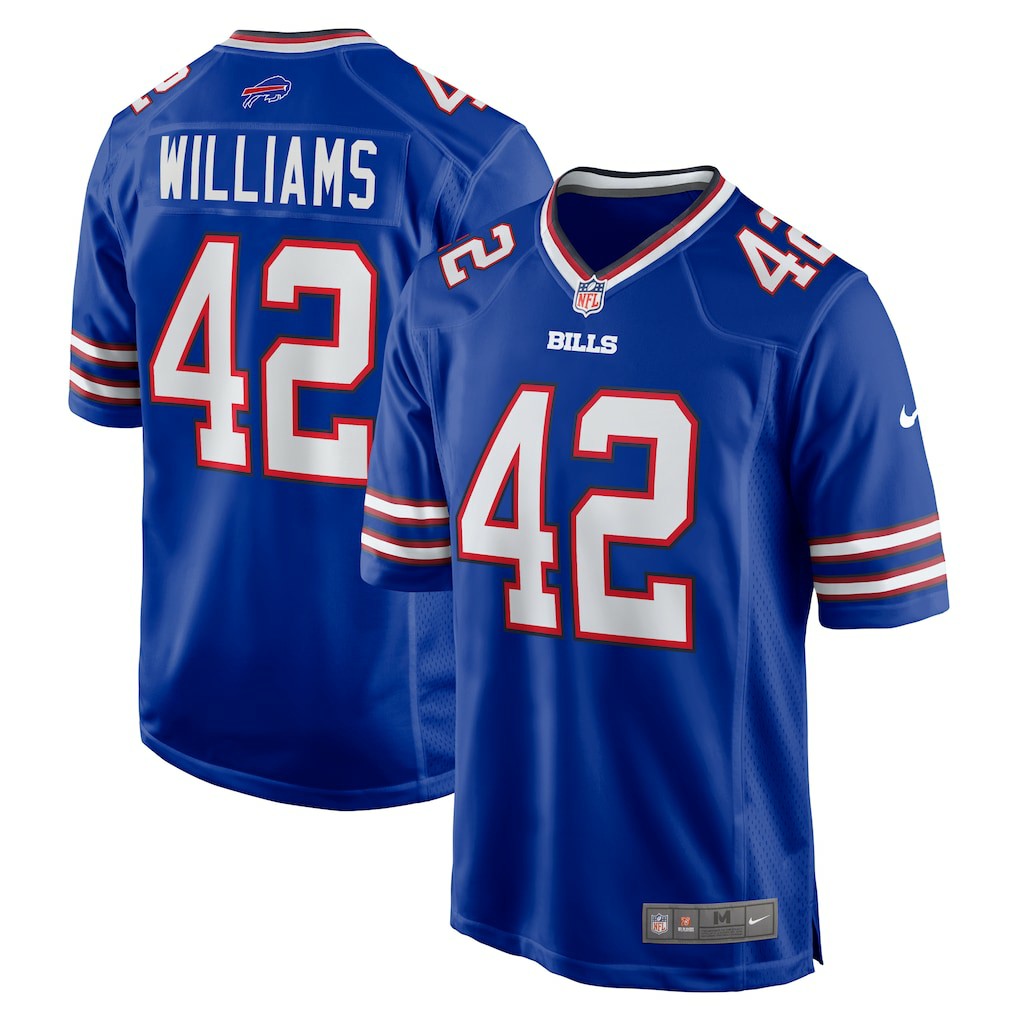Buffalo Bills Nike Dorian Williams  Home Game Jersey