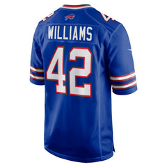 Buffalo Bills Nike Dorian Williams  Home Game Jersey