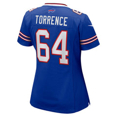 Buffalo Bills Nike O'Cyrus Torrence  Women's Home Game Jersey