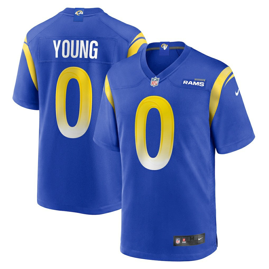 Los Angeles Rams Nike Byron Young  Home Game Jersey