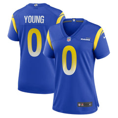 Los Angeles Rams Nike Byron Young  Women's Home Game Jersey