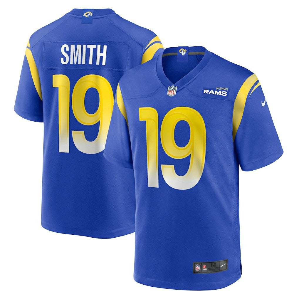 Los Angeles Rams Nike Xavier Smith  Home Game Jersey
