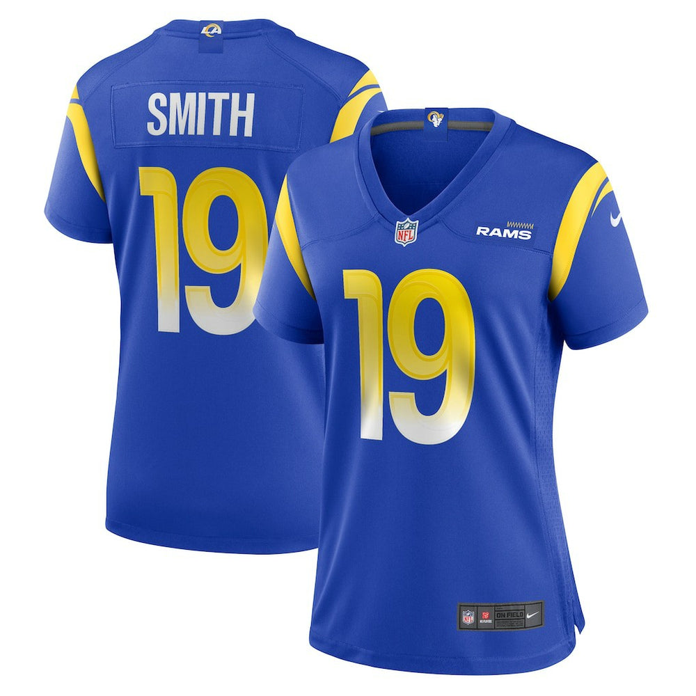 Los Angeles Rams Nike Xavier Smith  Women's Home Game Jersey