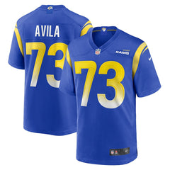 Los Angeles Rams Nike Steve Avila  Home Game Jersey