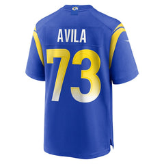Los Angeles Rams Nike Steve Avila  Home Game Jersey