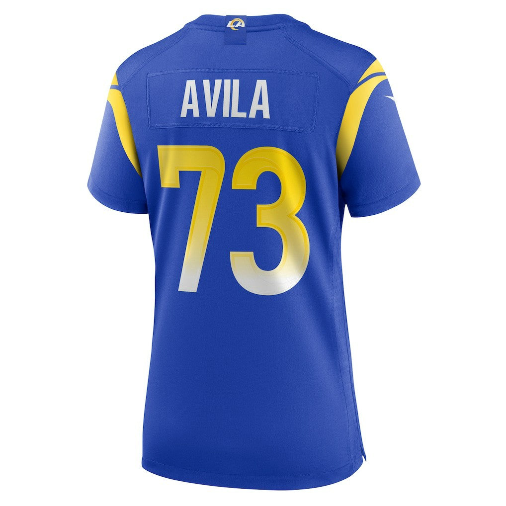 Los Angeles Rams Nike Steve Avila  Women's Home Game Jersey