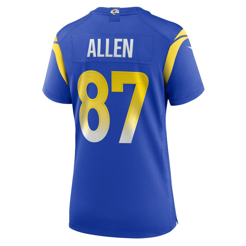 Los Angeles Rams Nike Davis Allen  Women's Home Game Jersey