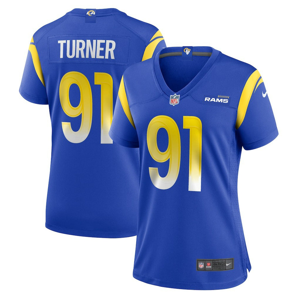 Los Angeles Rams Nike Kobie Turner  Women's Home Game Jersey