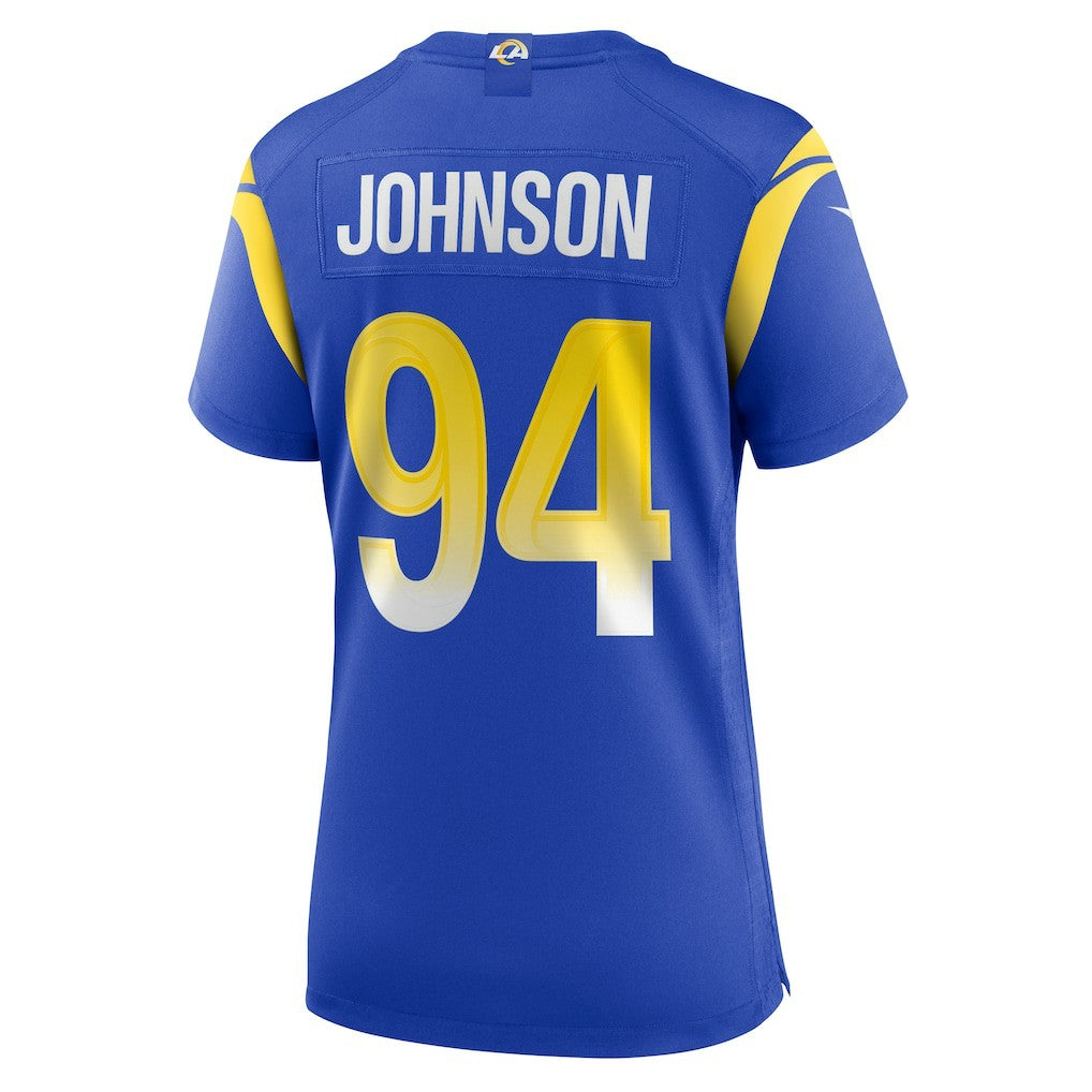 Los Angeles Rams Nike Desjuan Johnson  Women's Home Game Jersey