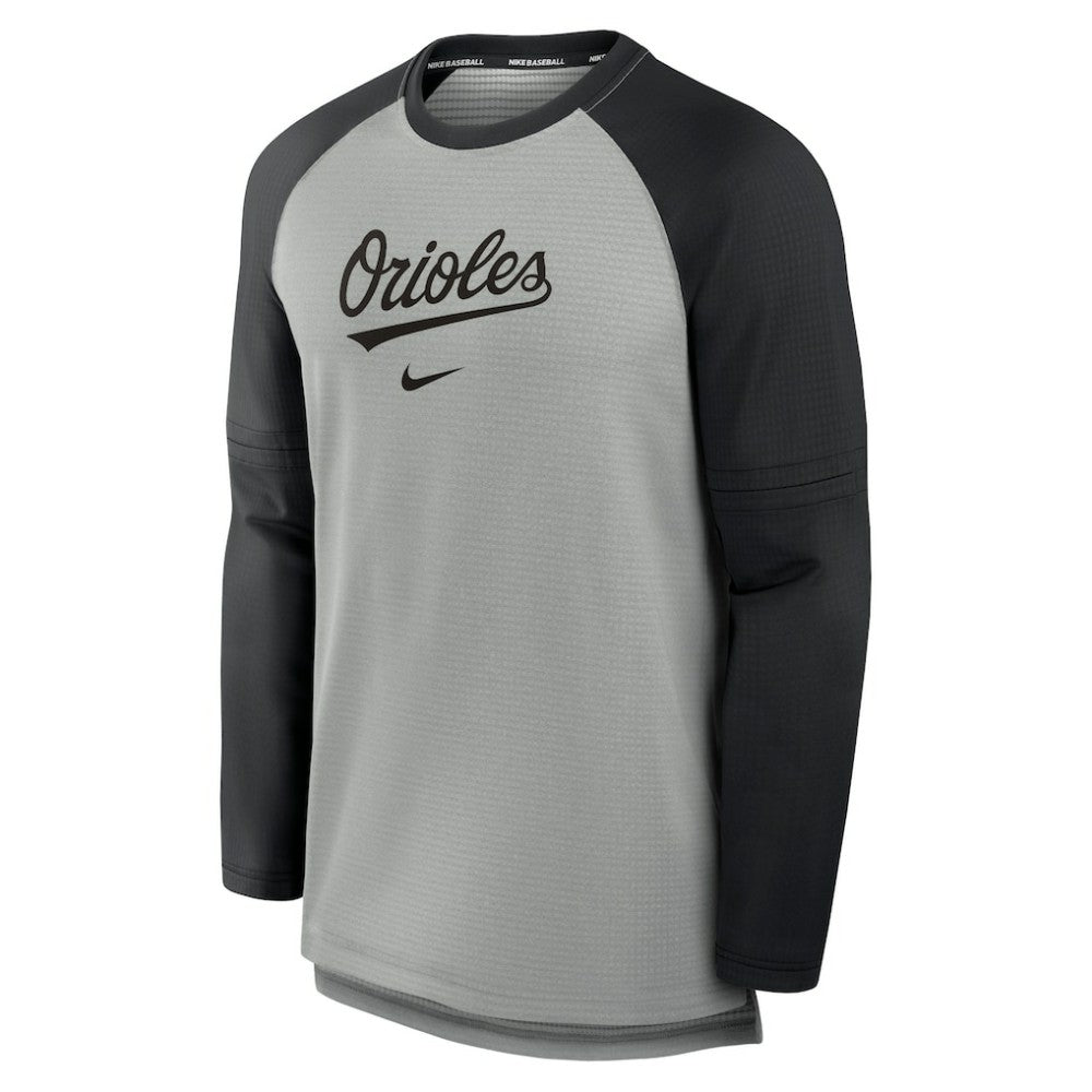 Baltimore Orioles Nike Authentic Collection Game Time Raglan Performance Long Sleeve T-Shirt | MLB US