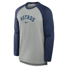 Houston Astros Nike Authentic Collection Game Time Raglan Performance Long Sleeve T-Shirt | MLB US