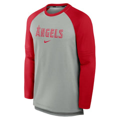 Los Angeles Angels Nike Authentic Collection Game Time Raglan Performance Long Sleeve T-Shirt | MLB Shop