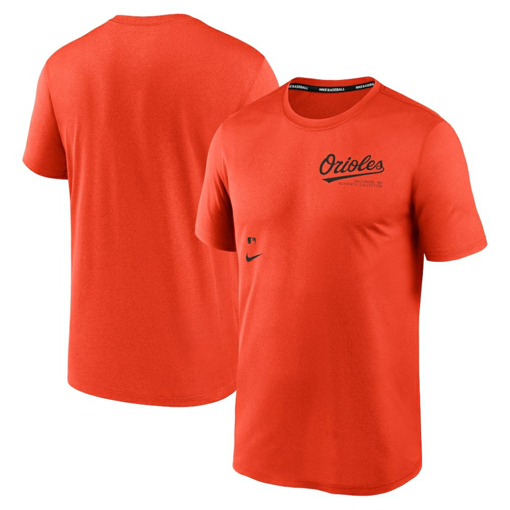 Baltimore Orioles Nike Authentic Collection Early Work Tri-Blend Performance T-Shirt | MLB Shop
