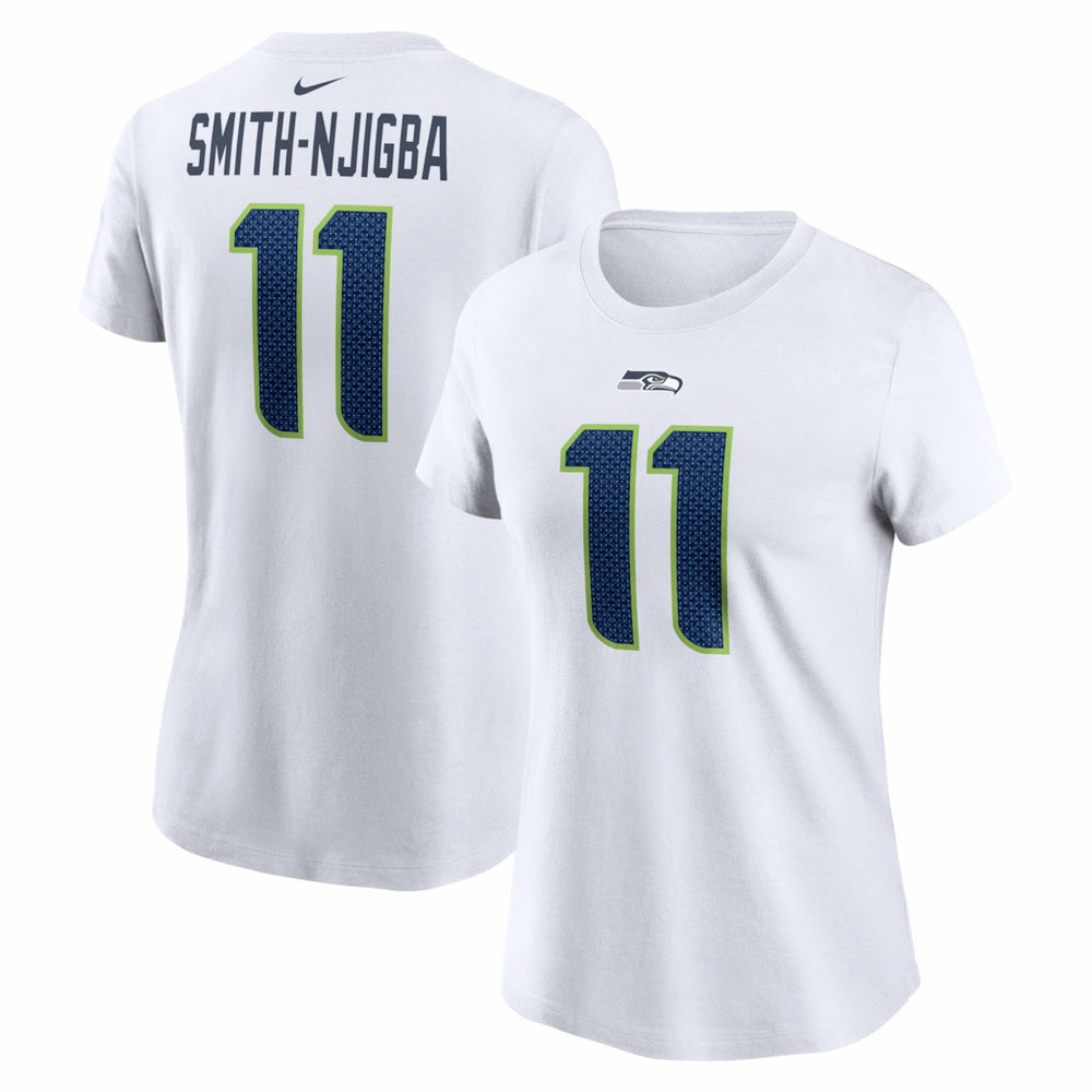Seattle Seahawks Nike Jaxon Smith-Njigba  Women's Player Name & Number T-Shirt