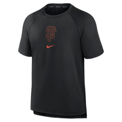 San Francisco Giants Nike Authentic Collection Pregame Raglan Performance T-Shirt | MLB Near me