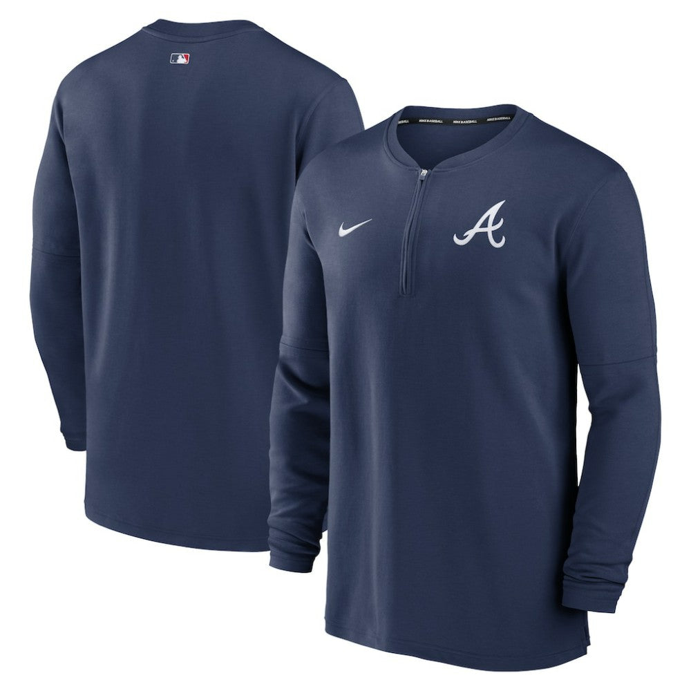 Atlanta Braves Nike Authentic Collection Game Time Performance Quarter-Zip Top | MLB For sale
