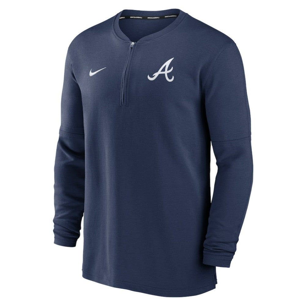 Atlanta Braves Nike Authentic Collection Game Time Performance Quarter-Zip Top | MLB For sale