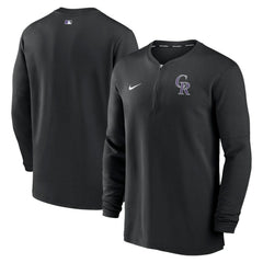 Colorado Rockies Nike Authentic Collection Game Time Performance Quarter-Zip Top | MLB On Sale