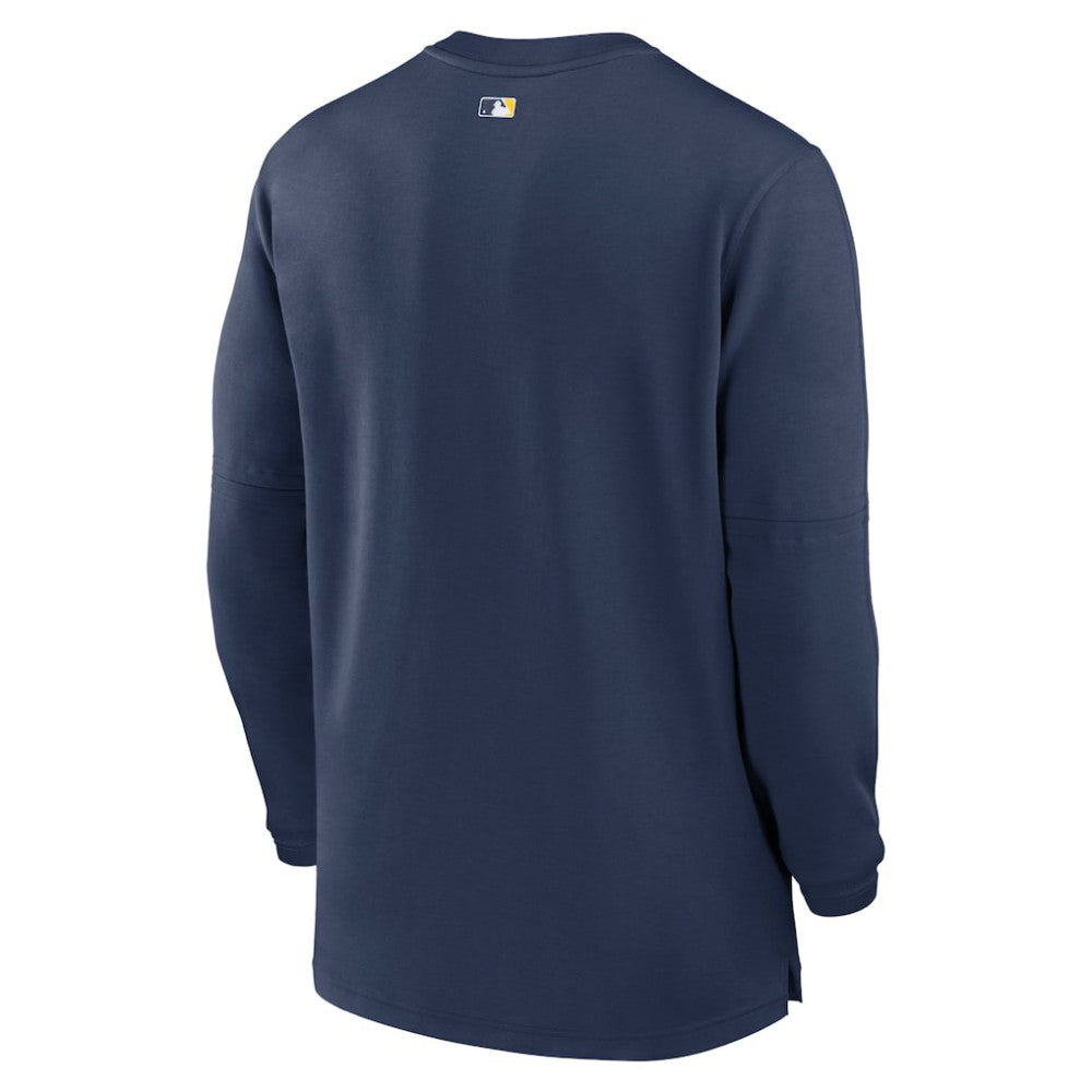 Milwaukee Brewers Nike Authentic Collection Game Time Performance Quarter-Zip Top | MLB Discount