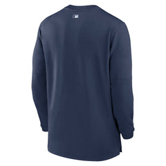 Tampa Bay Rays Nike Authentic Collection Game Time Performance Quarter-Zip Top | MLB Outlet