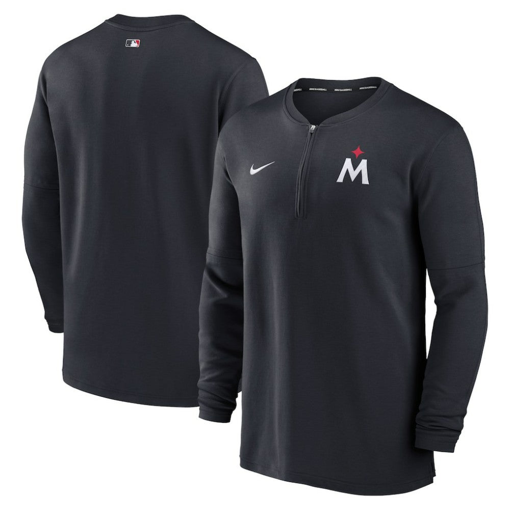 Minnesota Twins Nike Authentic Collection Game Time Performance Quarter-Zip Top | MLB Outlet