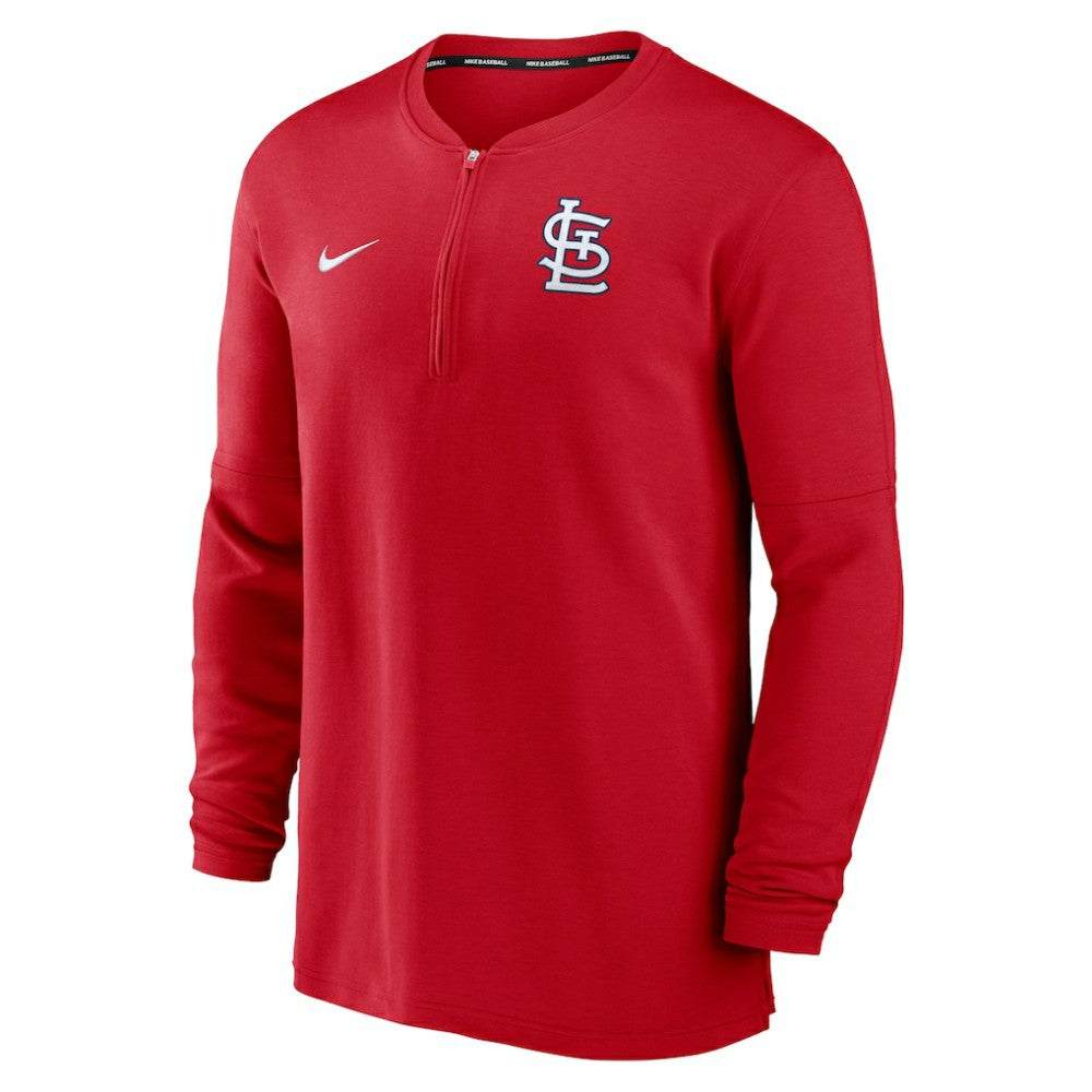 St. Louis Cardinals Nike Authentic Collection Game Time Performance Quarter-Zip Top | MLB New