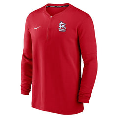 St. Louis Cardinals Nike Authentic Collection Game Time Performance Quarter-Zip Top | MLB New