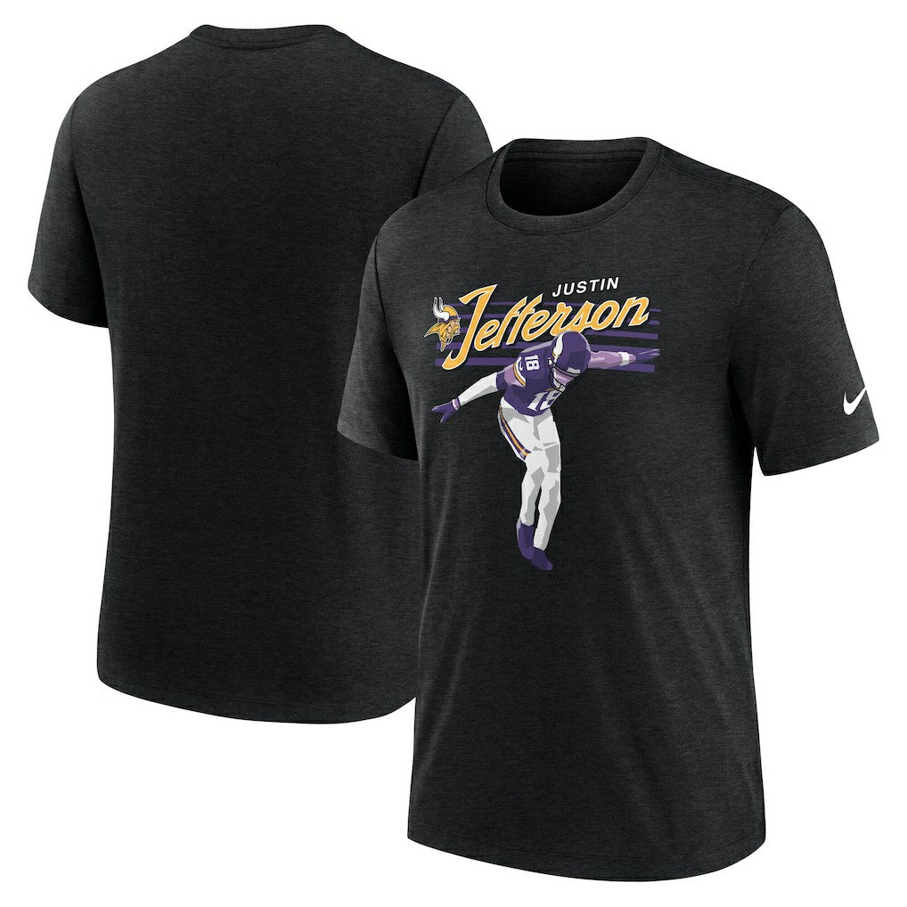 Minnesota Vikings Nike Justin Jefferson  Player Graphic T-Shirt