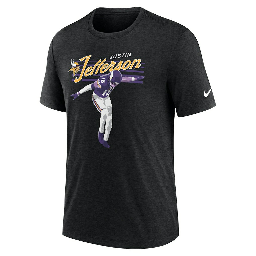 Minnesota Vikings Nike Justin Jefferson  Player Graphic T-Shirt