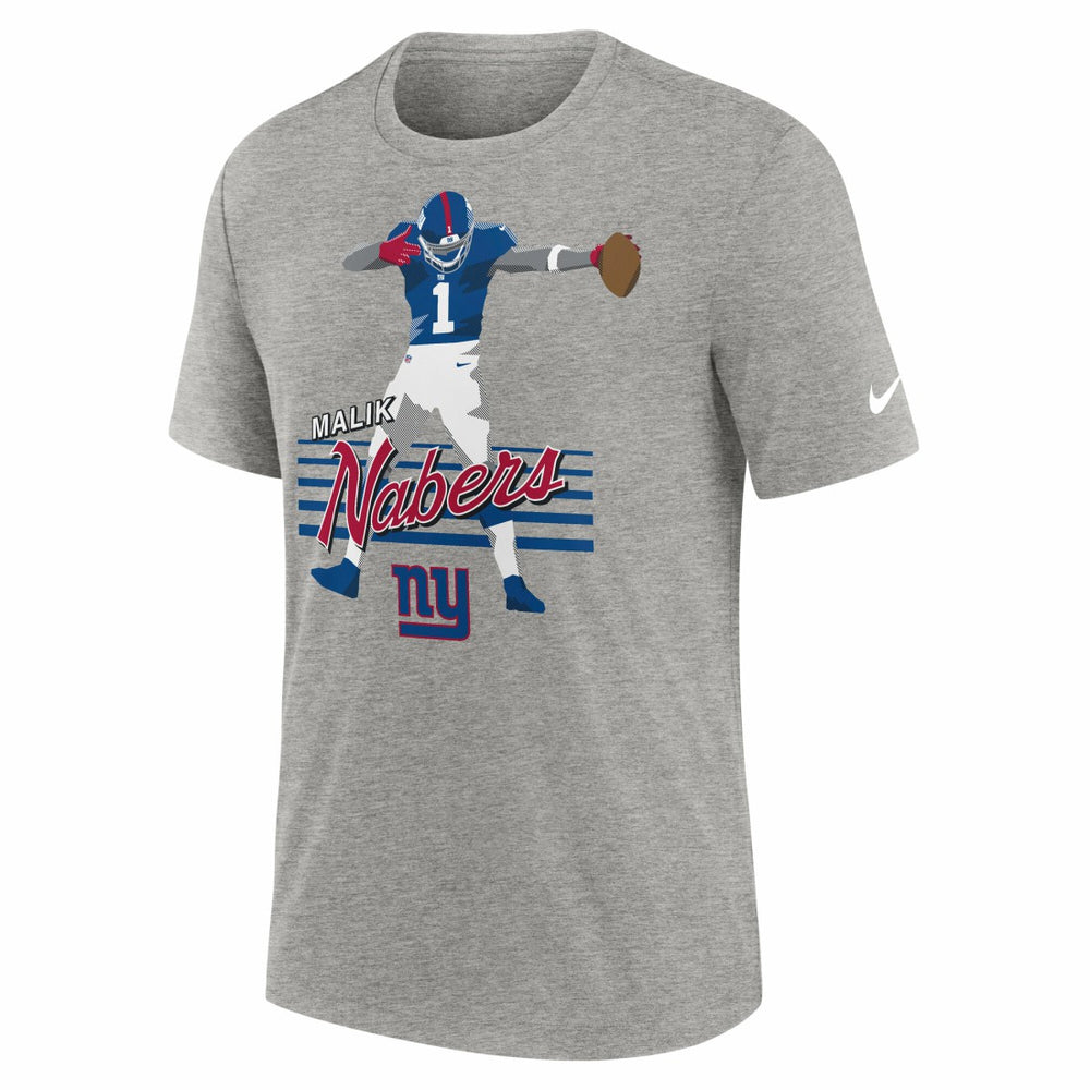 New York Giants Nike Malik Nabers  Player Graphic T-Shirt